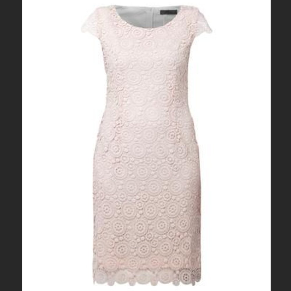 Vintage German Lace Cocktail Sheath